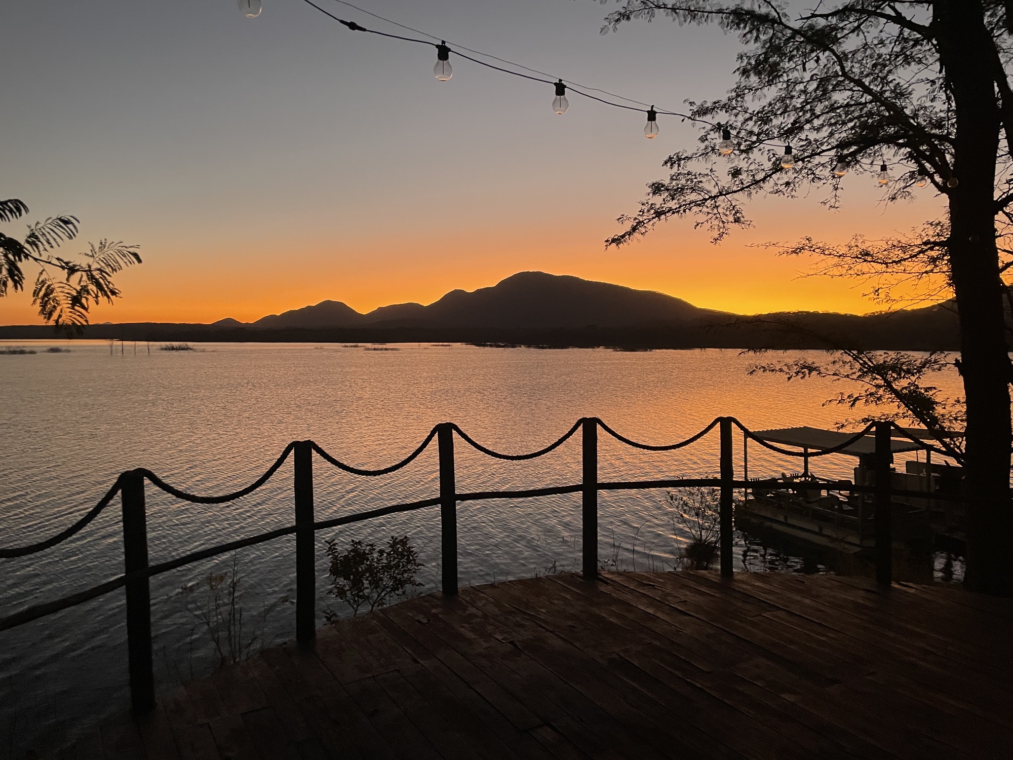 Sunset over Lake Mutirikwi