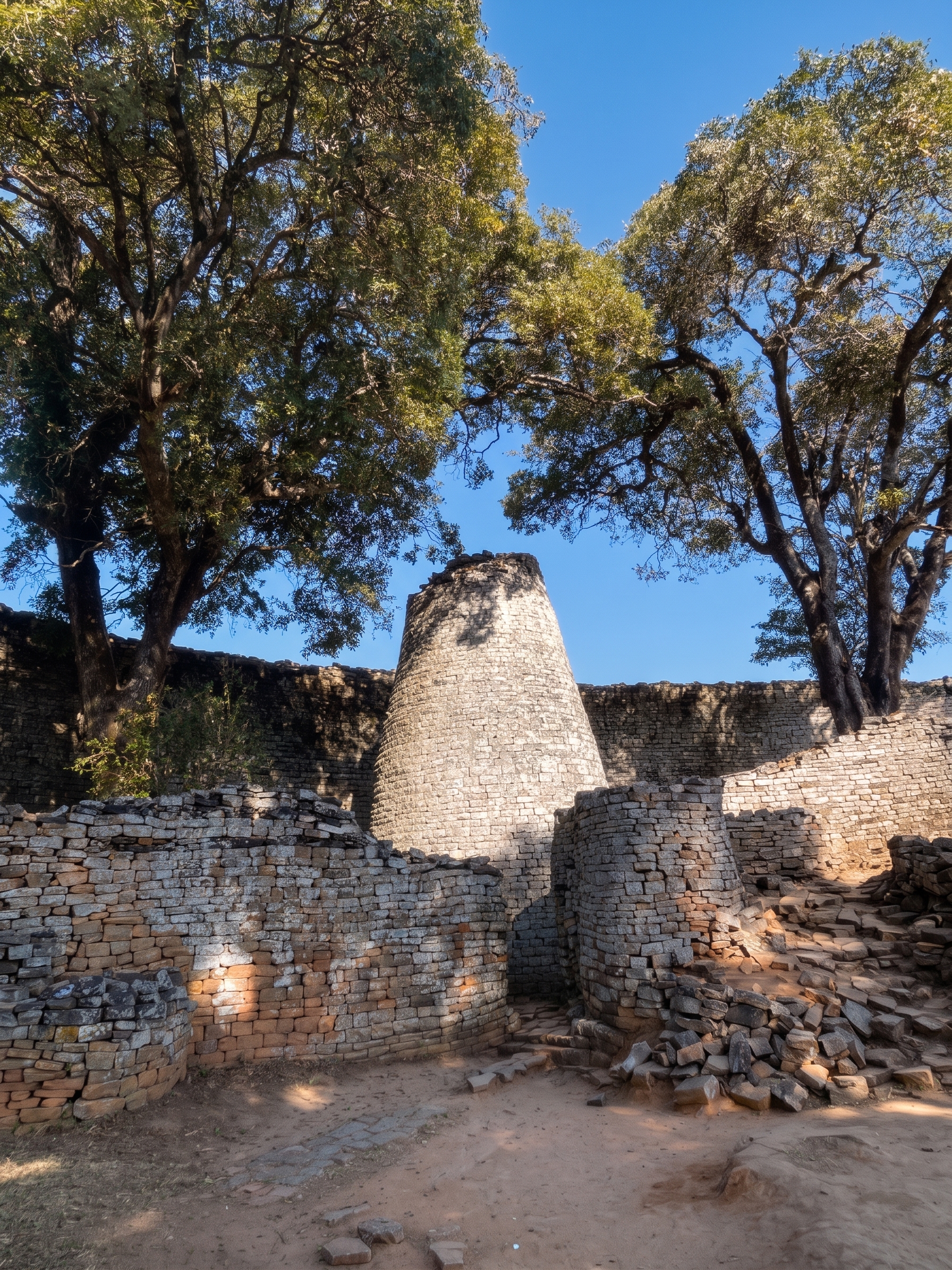 Great Zimbabwe conical tower